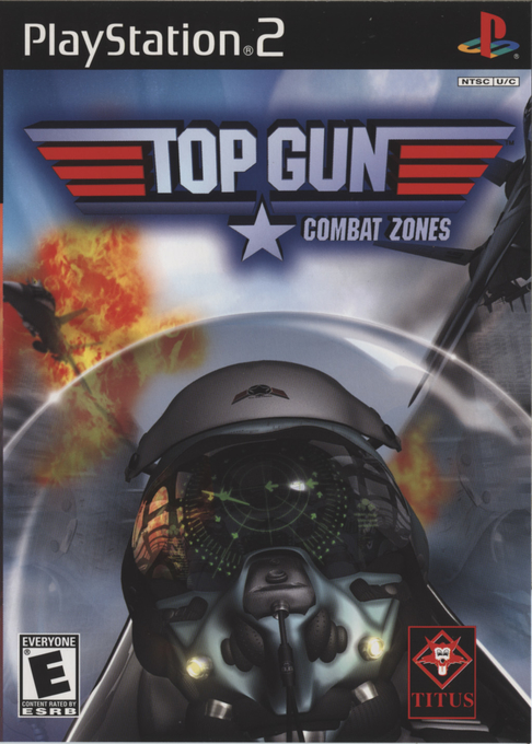 Top Gun - Combat Zones box art