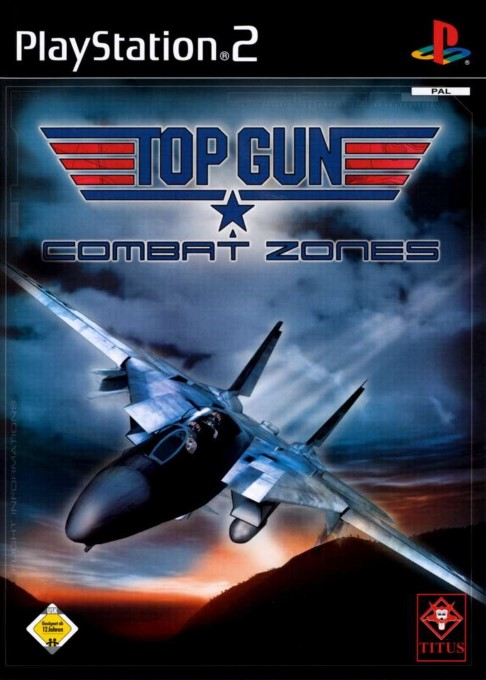 Top Gun - Combat Zones — box-2D (DE)