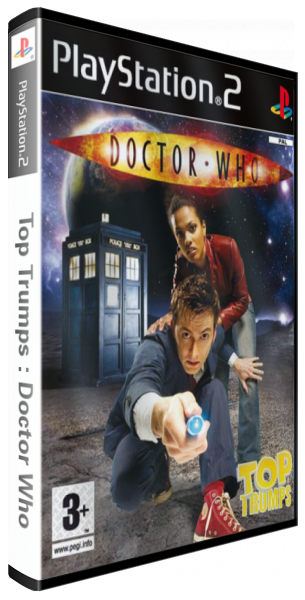 Top Trumps - Doctor Who — box-3D (EU)