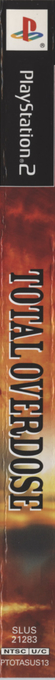 Total Overdose — box-2D-side (US)