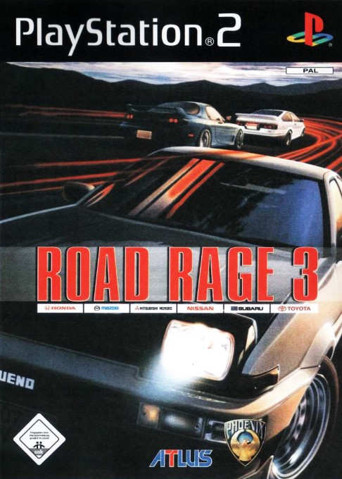 Road Rage 3 — box-2D (DE)