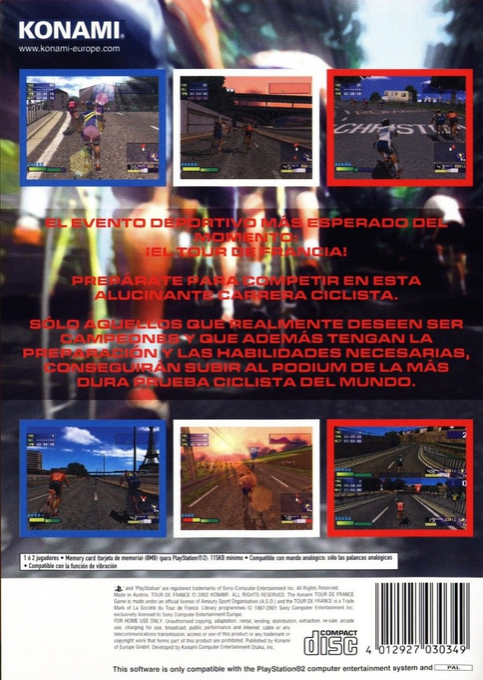 Tour De France — box-2D-back (EU)