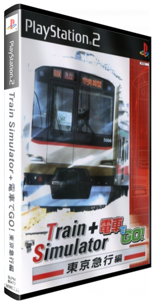 Train Simulator + Densha De Go! Tokyo Kyuukou-hen — box-3D (JP)