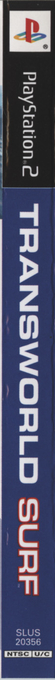 Transworld Surf — box-2D-side (US)