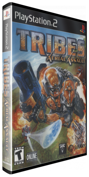Tribes - Aerial Assault — box-3D (US)