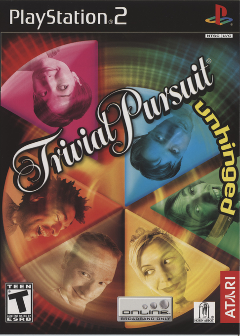Trivial Pursuit - Unhinged — box-2D (US)