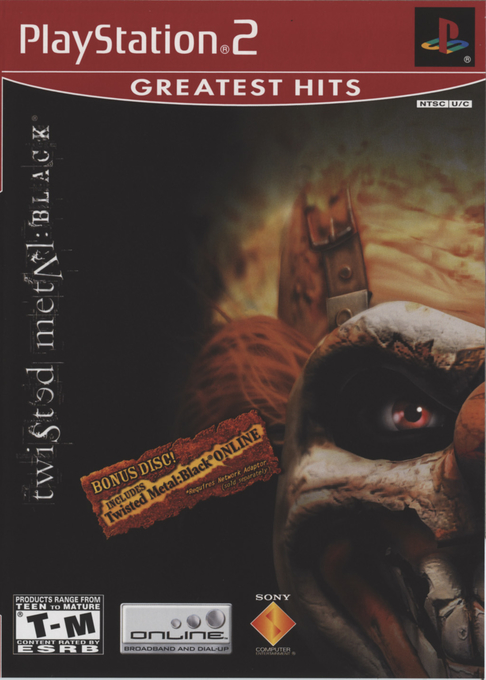 Twisted Metal - Black Online — box-2D (PE)