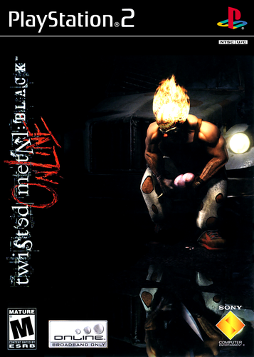 Twisted Metal - Black Online box art