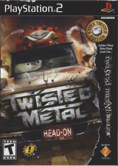 Twisted Metal - Head-on - Extra Twisted Edition box art