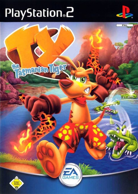 Ty - The Tasmanian Tiger — box-2D (DE)