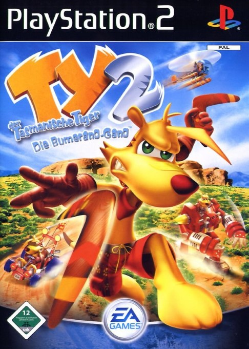 Ty - Le Tigre De Tasmanie 2 - Opération Sauvetage — box-2D (DE)