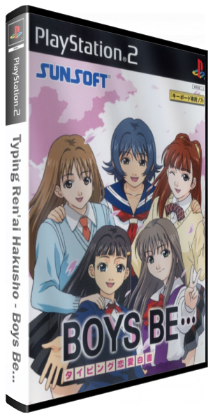 Typing Ren'ai Hakusho - Boys Be... — box-3D (JP)
