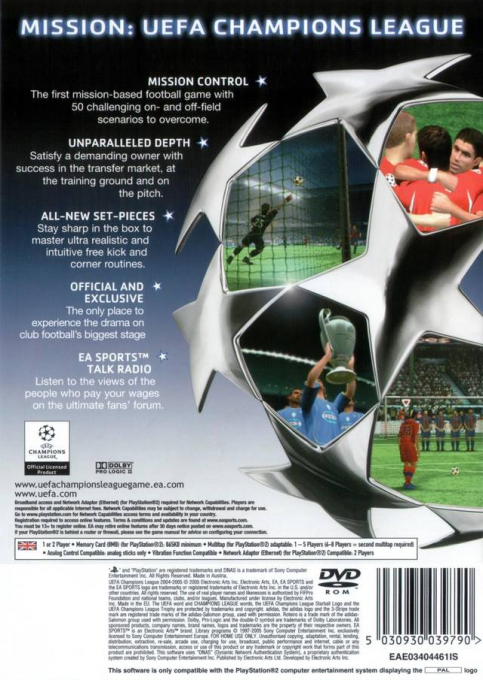 Uefa Champions League 2004-2005 — box-2D-back (EU)