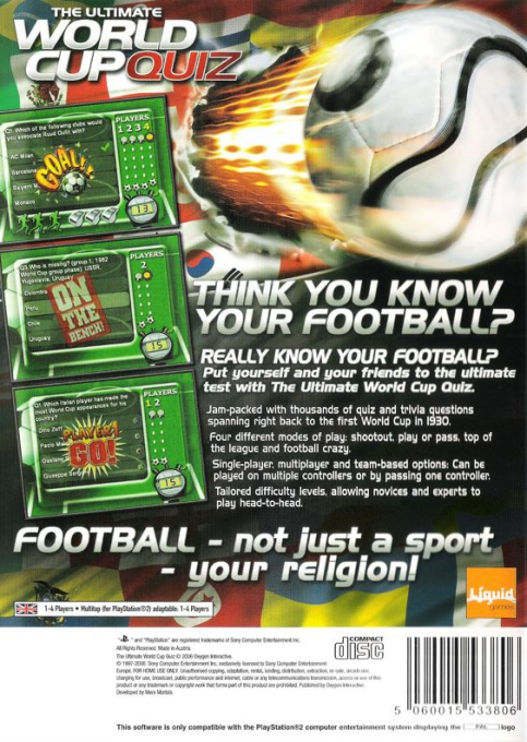 Ultimate World Cup Quiz, The — box-2D-back (EU)