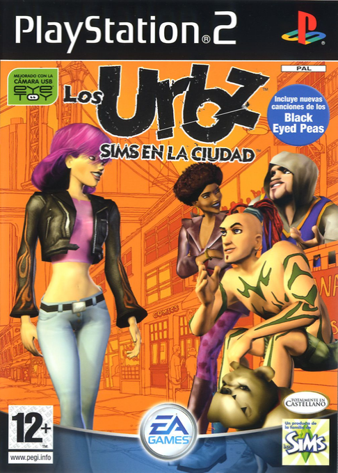 Urbz - Sims in the City, The — box-2D (SP)