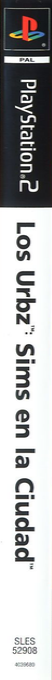 Urbz - Sims in the City, The — box-2D-side (SP)