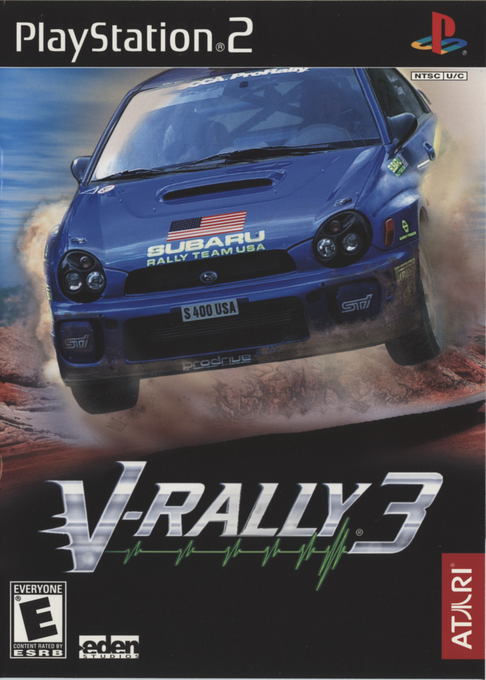V-Rally 3 box art