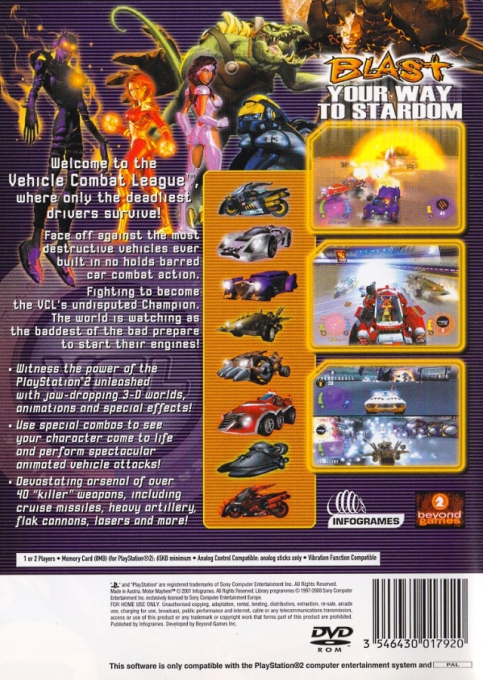 Motor Mayhem — box-2D-back (EU)