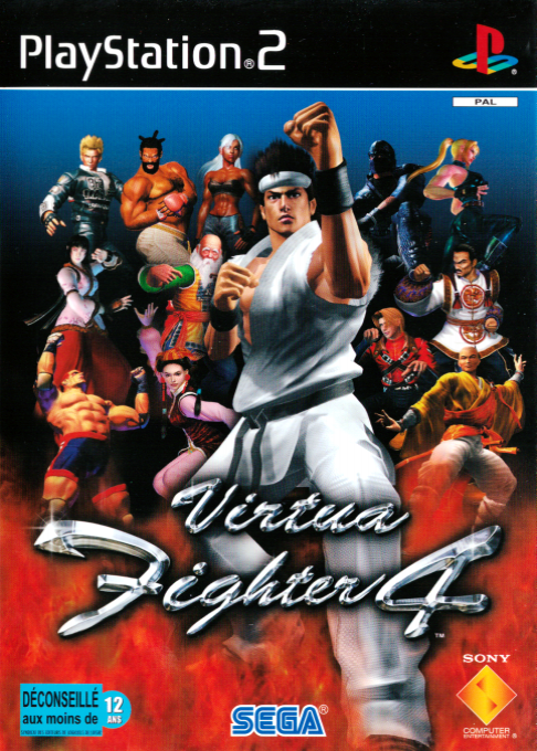 Virtua Fighter 4 — box-2D (FR)