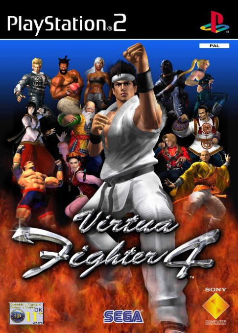 Virtua Fighter 4 — box-2D (EU)