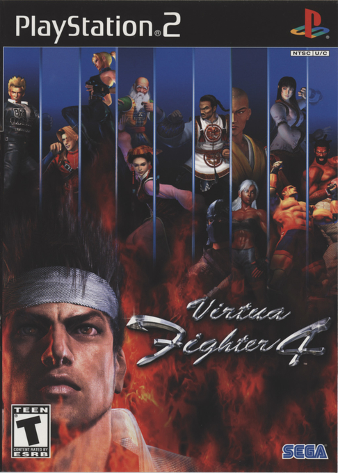 Virtua Fighter 4 box art