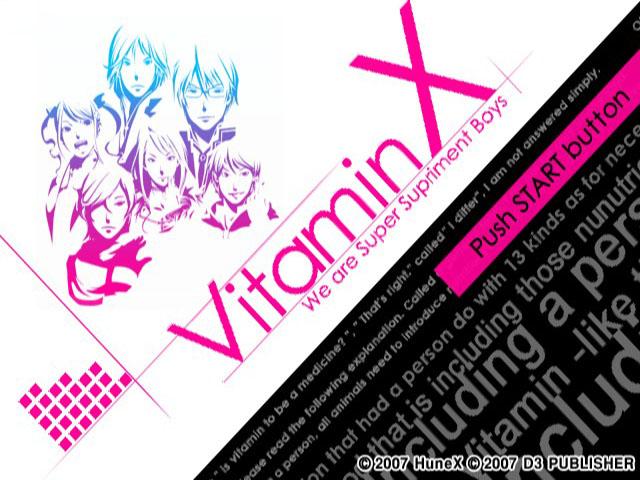 Vitamin X - We Are Super Supriment Boys — sstitle (JP)