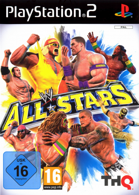 WWE All Stars — box-2D (DE)