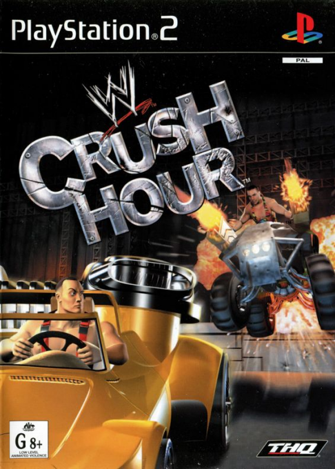 WWE Crush Hour — box-2D (AU)