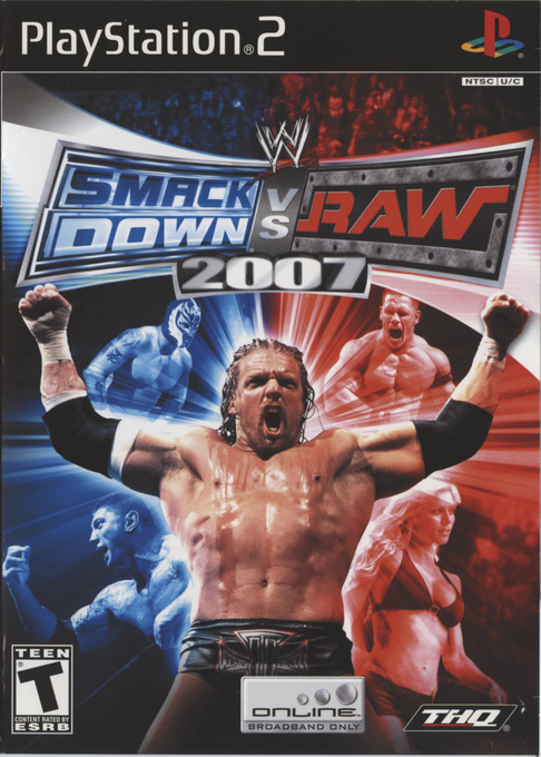 Wwe Smackdown Vs Raw 2007 box art