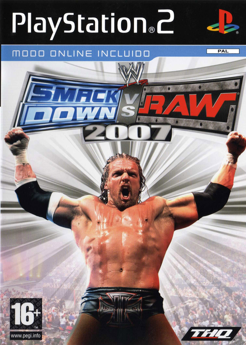 Wwe Smackdown Vs Raw 2007 — box-2D (SP)