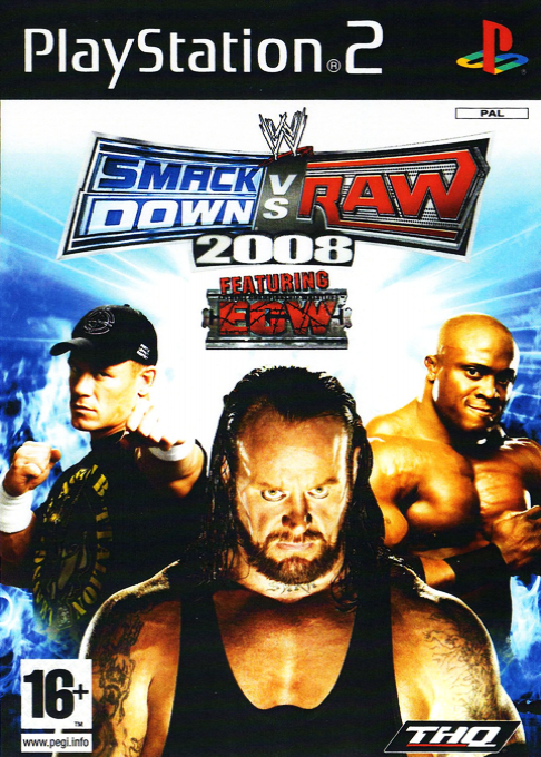 Wwe Smackdown Vs Raw 2008 — box-2D (EU)
