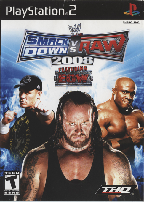 Wwe Smackdown Vs Raw 2008 box art