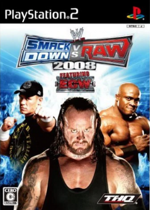 Wwe Smackdown Vs Raw 2008 — box-2D (JP)