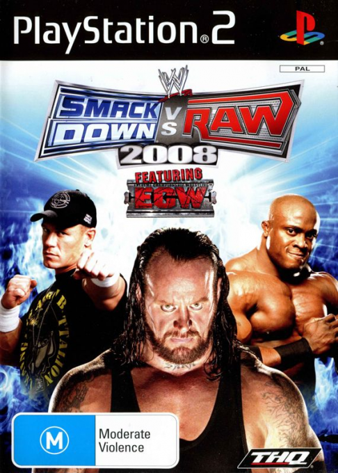 Wwe Smackdown Vs Raw 2008 — box-2D (AU)