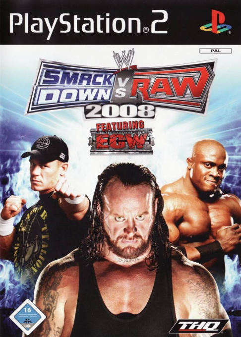 Wwe Smackdown Vs Raw 2008 — box-2D (DE)