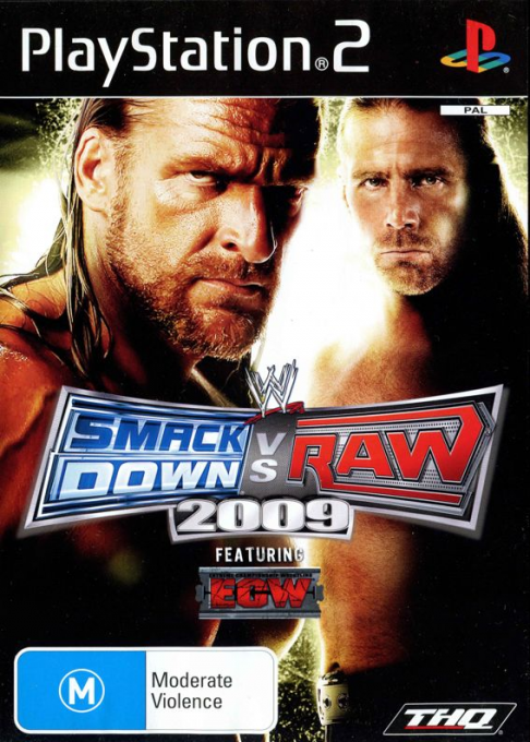 Wwe Smackdown Vs Raw 2009 — box-2D (AU)