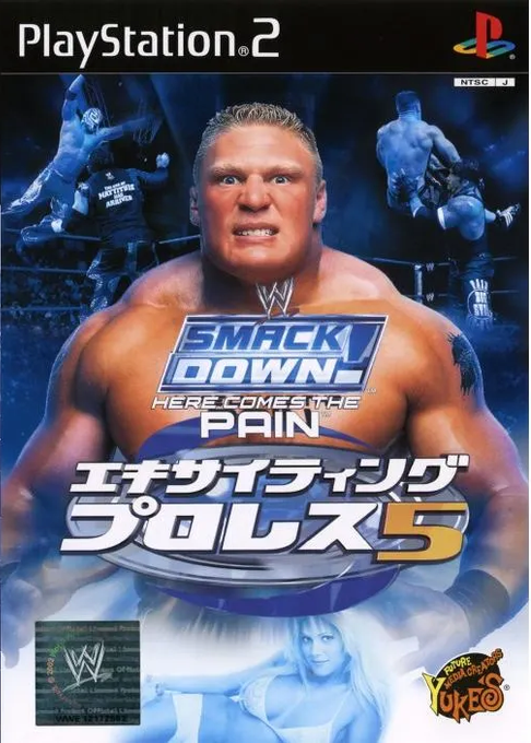 Wwe Smackdown! - Here Comes The Pain — box-2D (JP)