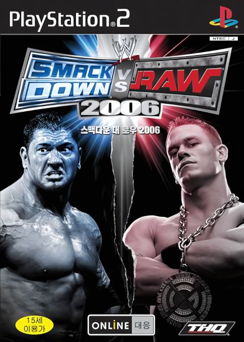 Wwe Smackdown! Vs Raw 2006 — box-2D (KR)