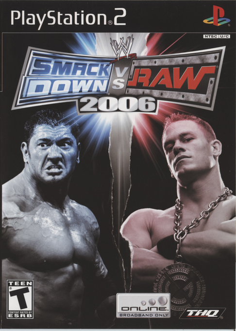 Wwe Smackdown! Vs Raw 2006 box art