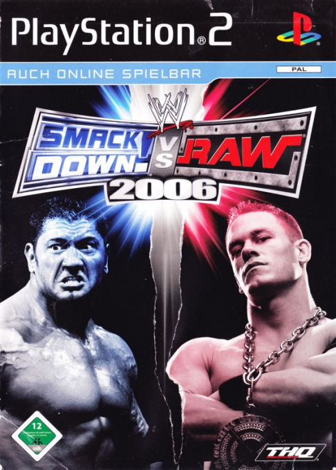 Wwe Smackdown! Vs Raw 2006 — box-2D (DE)