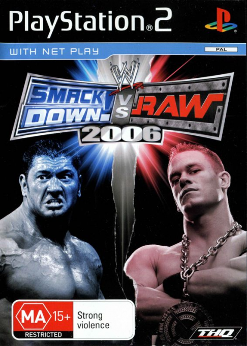Wwe Smackdown! Vs Raw 2006 — box-2D (AU)
