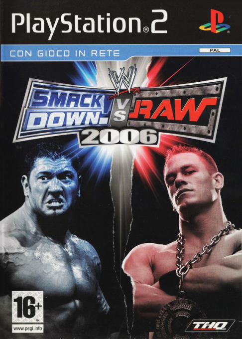 Wwe Smackdown! Vs Raw 2006 — box-2D (IT)