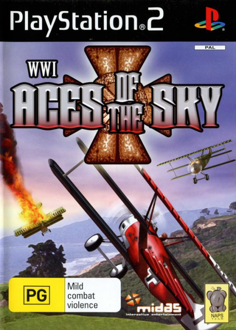 Wwi - Aces Of The Sky — box-2D (AU)