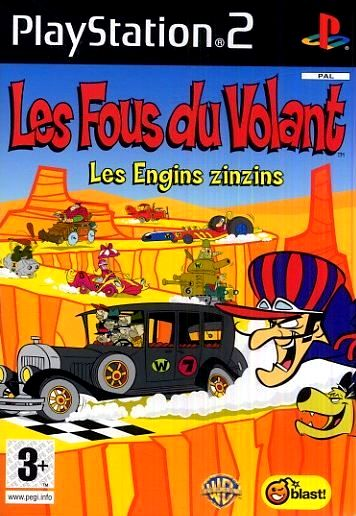 Wacky Races - Mad Motors — box-2D (FR)