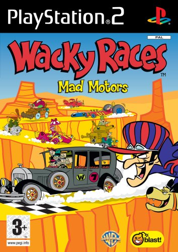 Wacky Races - Mad Motors box art