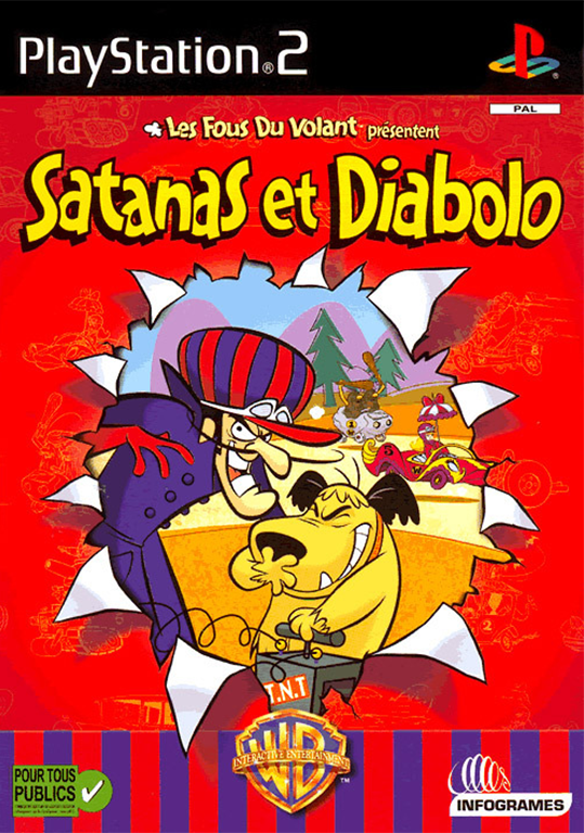 Wacky Races Starring Dastardly And Muttley — box-2D (FR)
