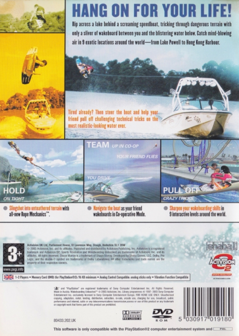 Wakeboarding Unleashed Featuring Shaun Murray — box-2D-back (EU)