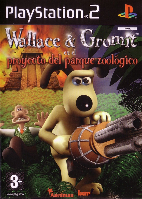 Wallace and Gromit in Project Zoo — box-2D (SP)