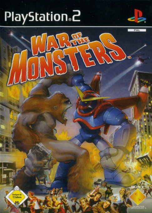 War Of The Monsters — box-2D (DE)