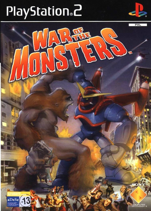 War Of The Monsters — box-2D (SP)